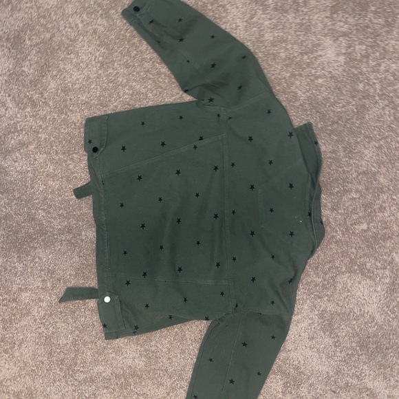 Green Jean jacket - Picture 2 of 4